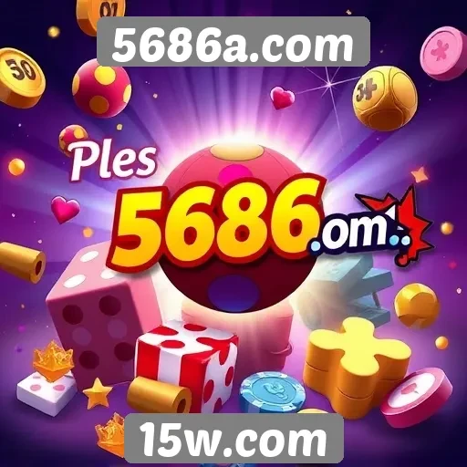 Variedade de jogos disponíveis em 5686a.com